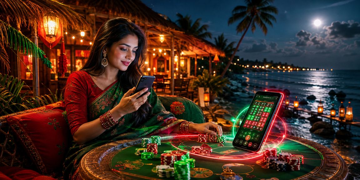 সেন্ট মার্টিনে মোবাইল ক্যাসিনো বাজির দৃশ্য